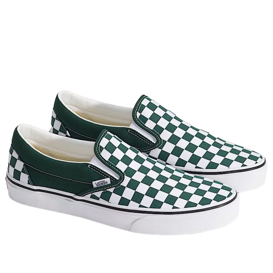 Vans Classic Slip On Checkerboard 'Emerald Green' VN000EACEME