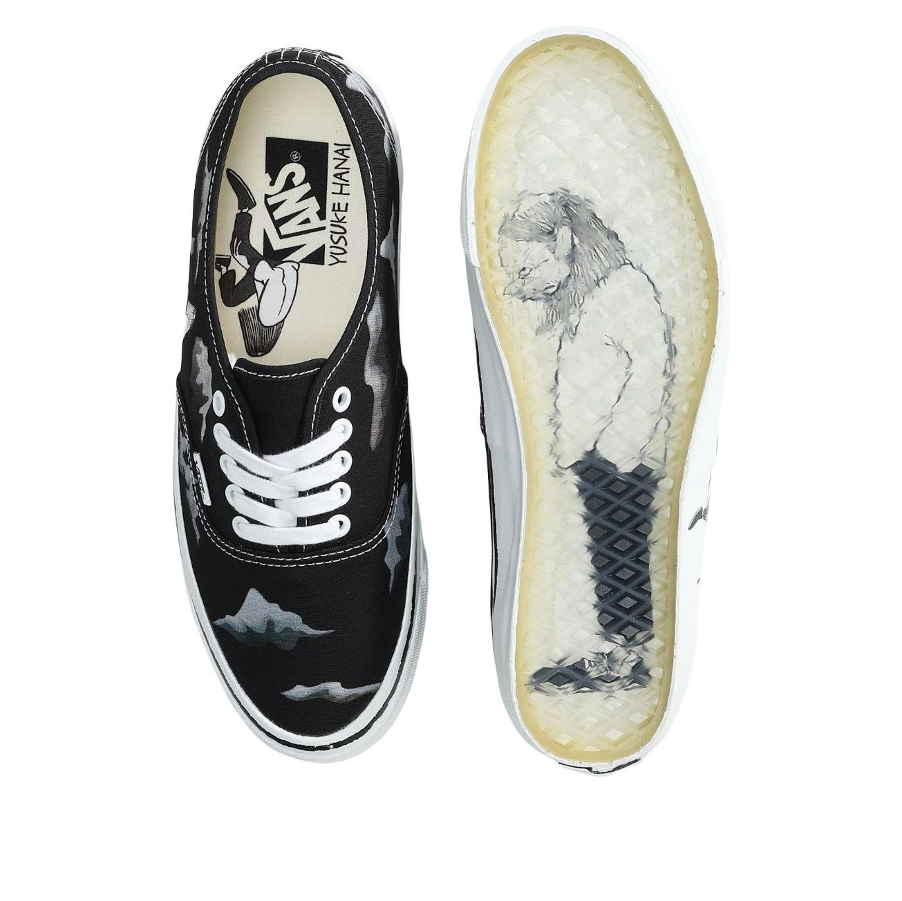Vans x Yusuke Hanai Premium Authentic 'Black True White' VN000EBNBPB