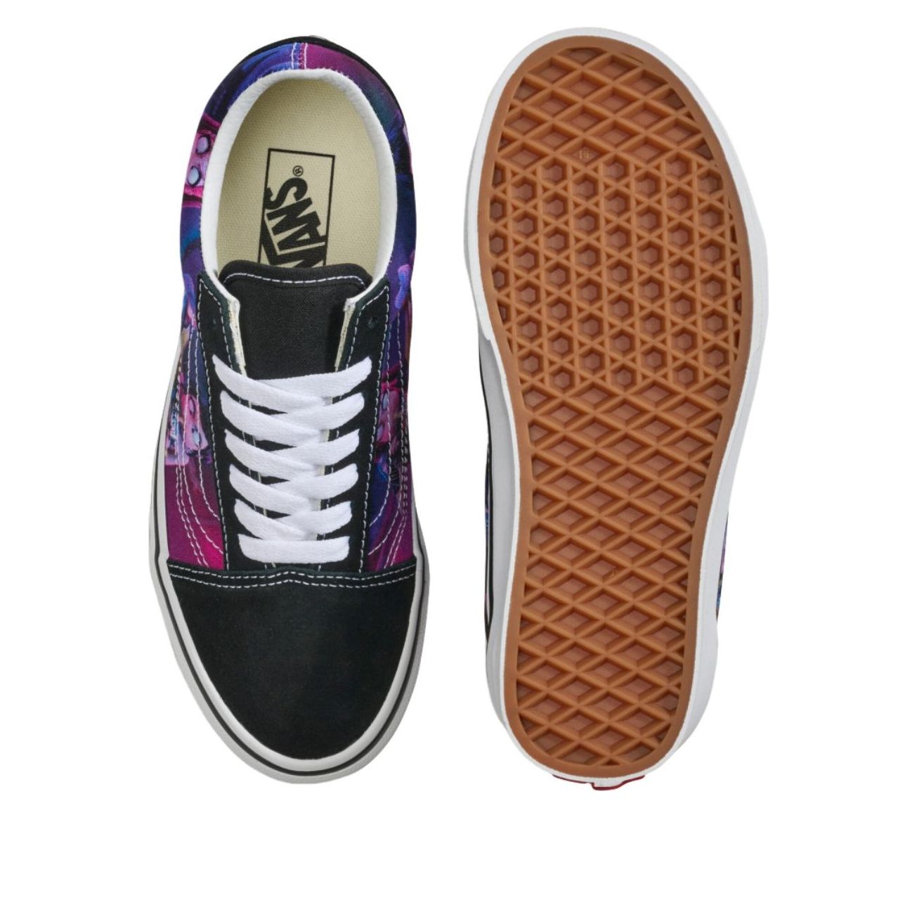 (GS) Vans x Kpop Demon Hunters Old Skool 'Black Purple' VN000ECUB5P