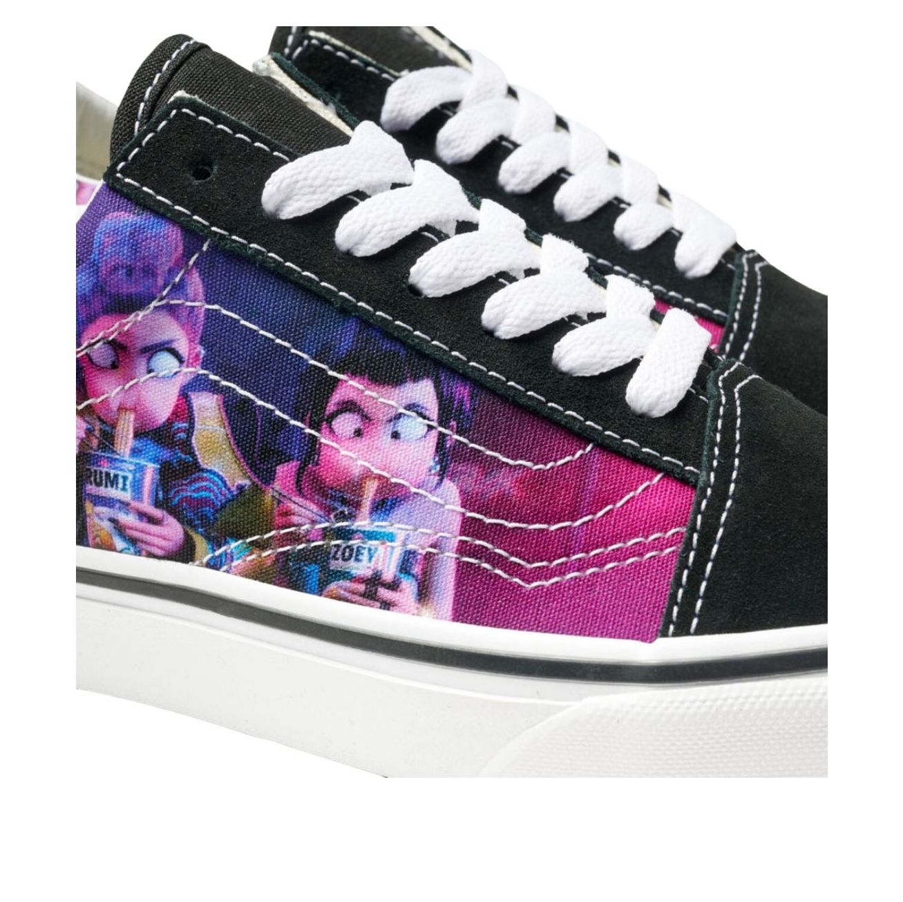 (GS) Vans x Kpop Demon Hunters Old Skool 'Black Purple' VN000ECUB5P