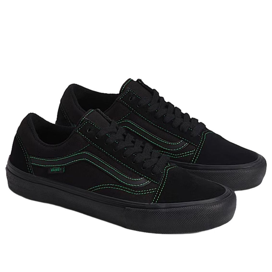 Vans Skate Old Skool 'Black Green' VN000EDNGWH