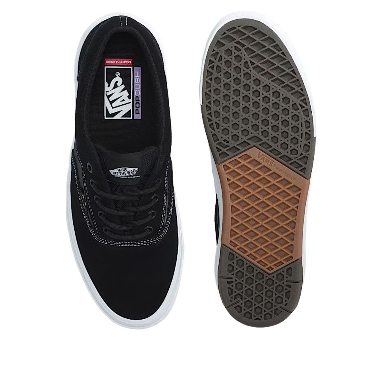 Vans Skate Era Wafflecup 'Black White' VN000EF0BA2