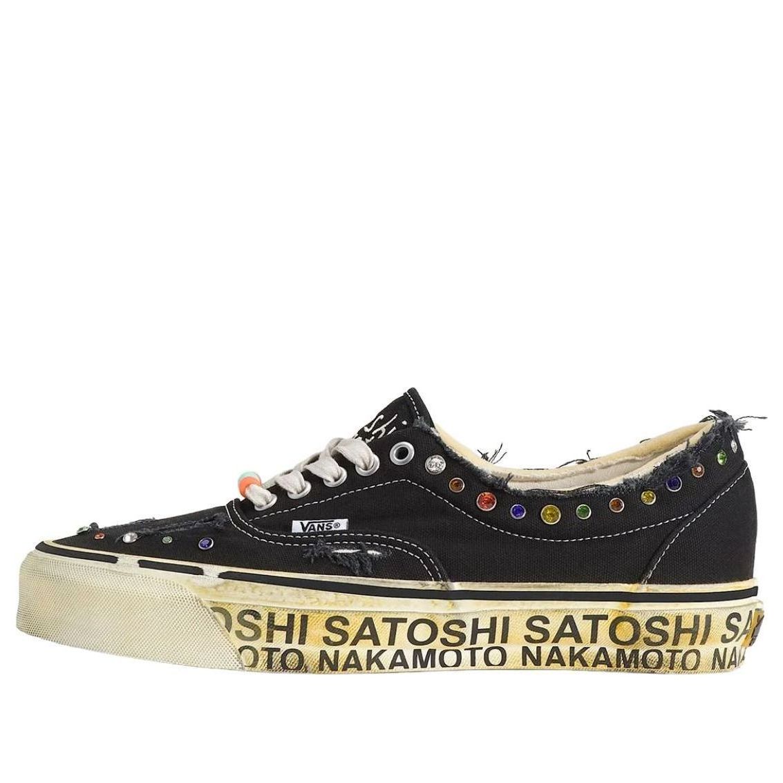 Vans x Satoshi Nakamoto Authentic 'Black' VN000EFEBLK