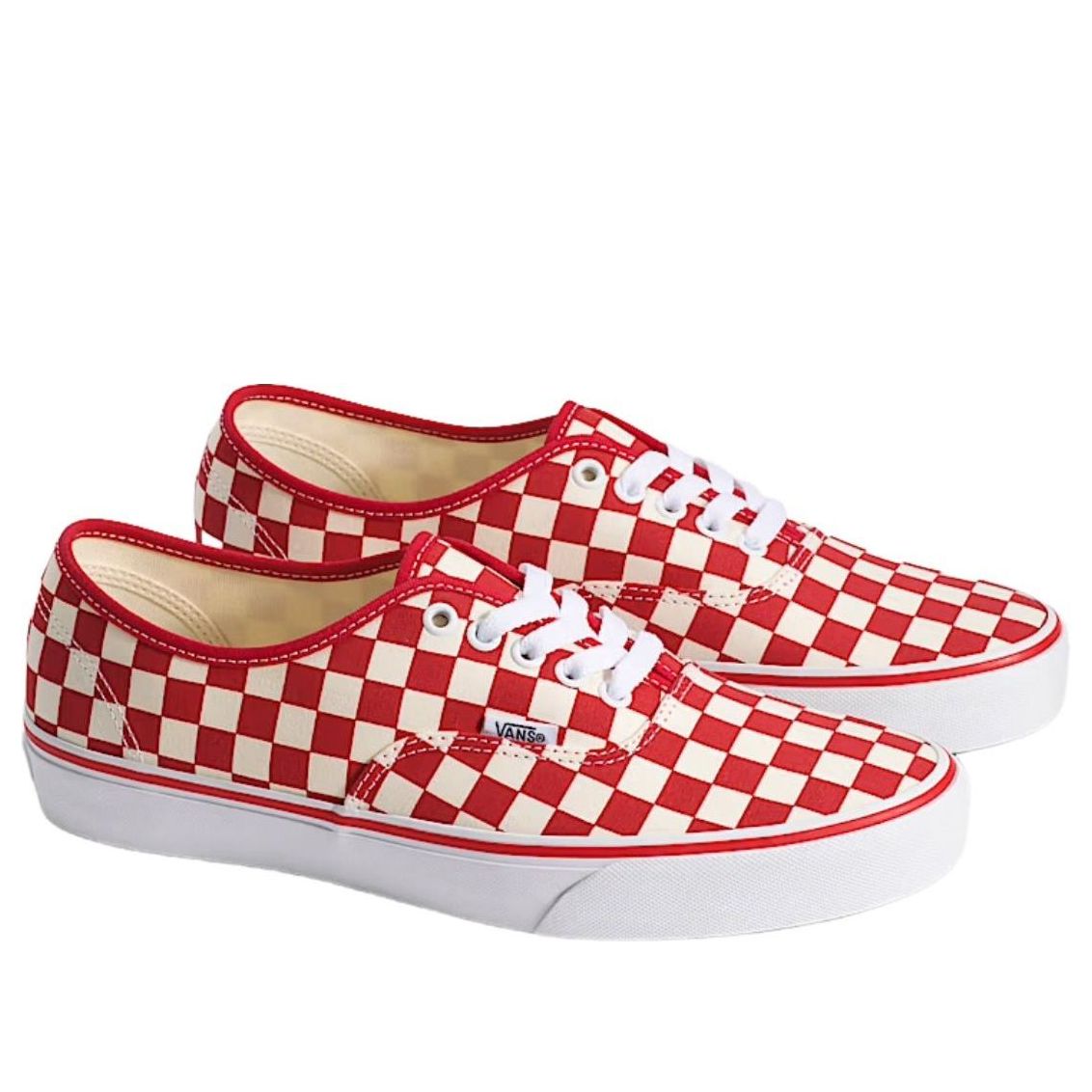 Vans Authentic Checkerboard 'Racing Red White' VN000EGAR30