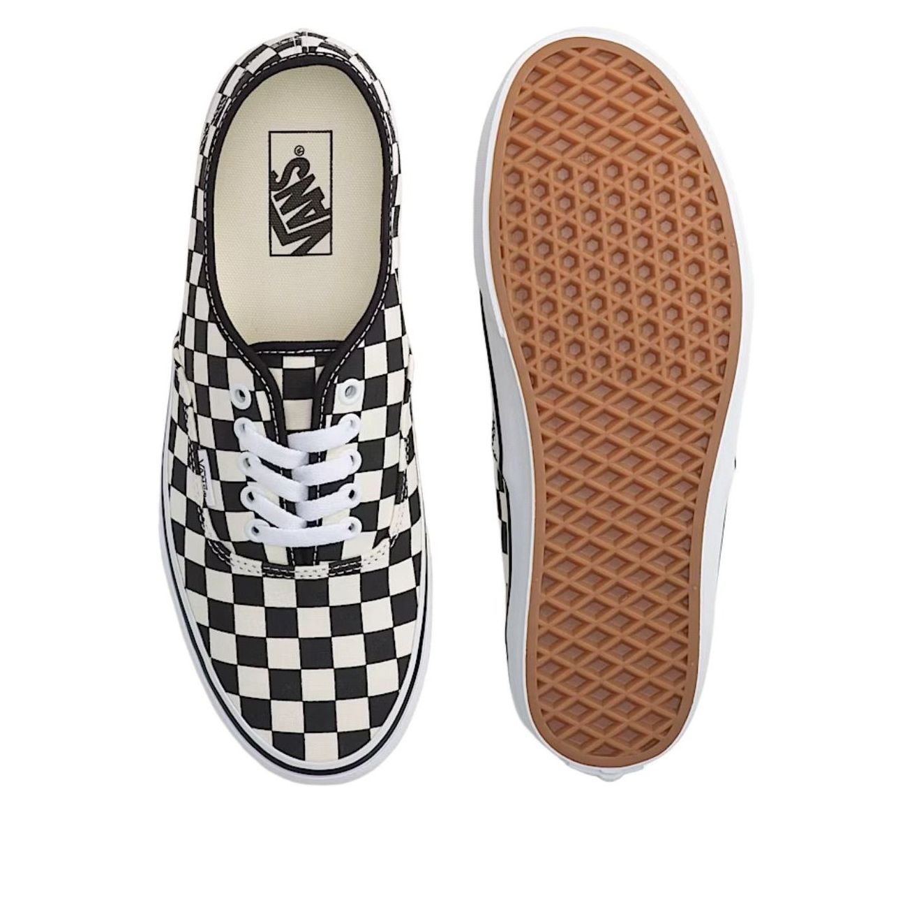 Vans Authentic Checkerboard 'Black White' VN000EGAY28