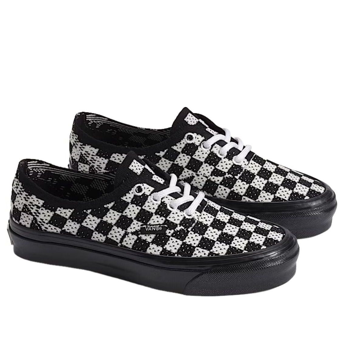 Vans Premium Authentic Checkerboard 'Black Marshmallow White' VN000EJC1KP