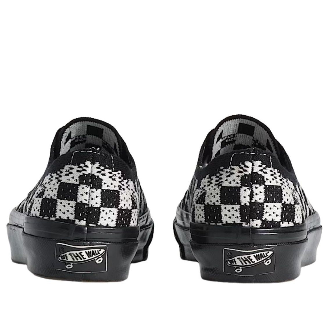 Vans Premium Authentic Checkerboard 'Black Marshmallow White' VN000EJC1KP