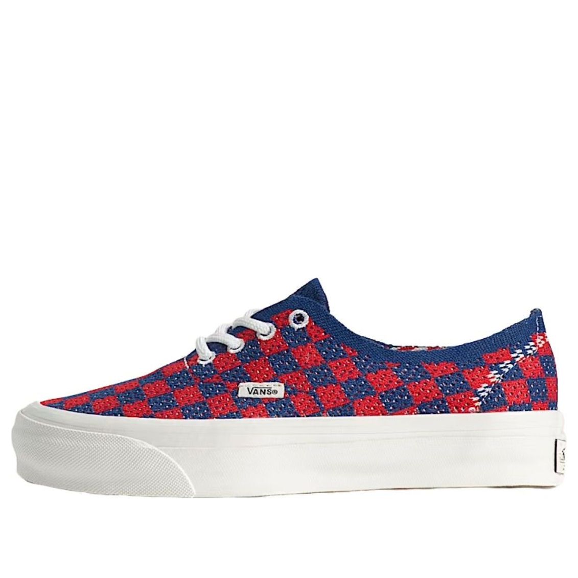 Vans Premium Authentic Checkerboard 'Red Blue' VN000EJCRDB