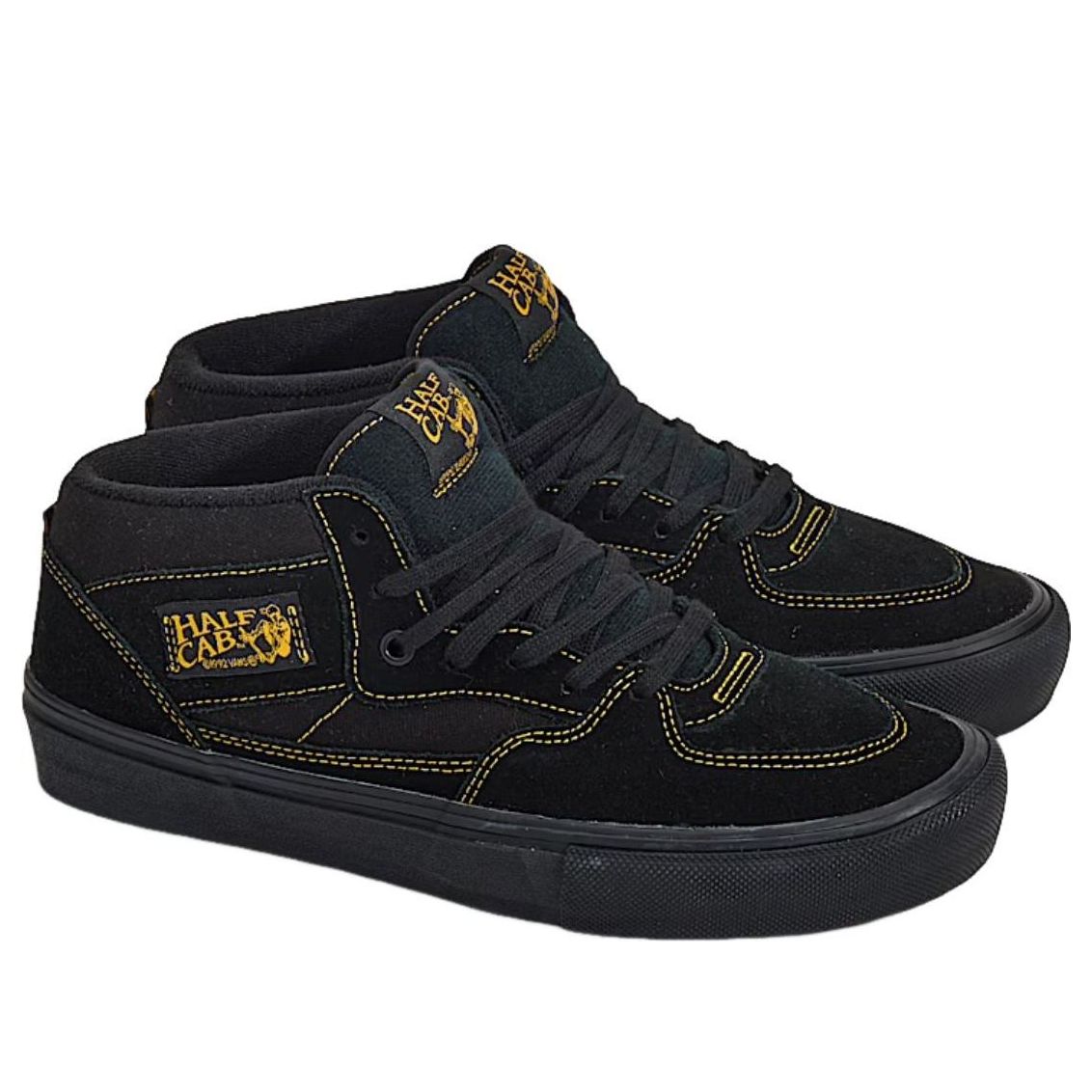 Vans Skate Half Cab 'Black Mustard Yellow' VN0A5FCDBLN