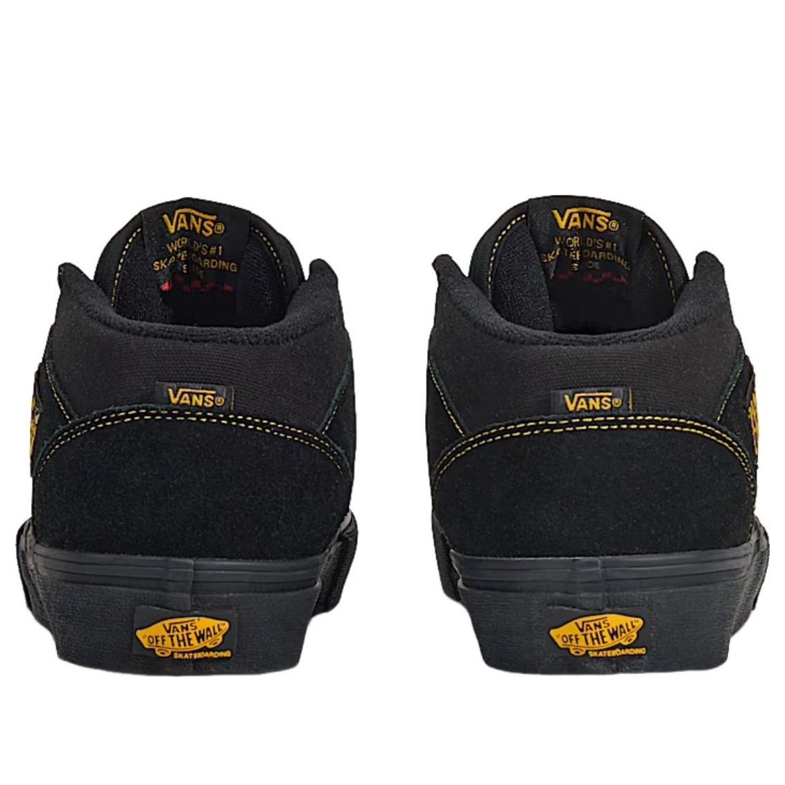 Vans Skate Half Cab 'Black Mustard Yellow' VN0A5FCDBLN