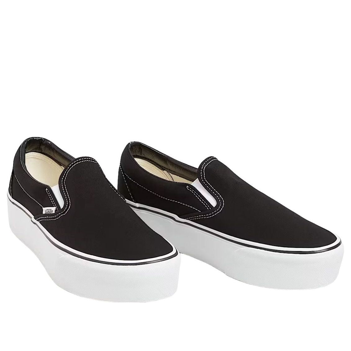 Vans Classic Slip-On Stackform 'Black White' VN0A7Q5RBMX