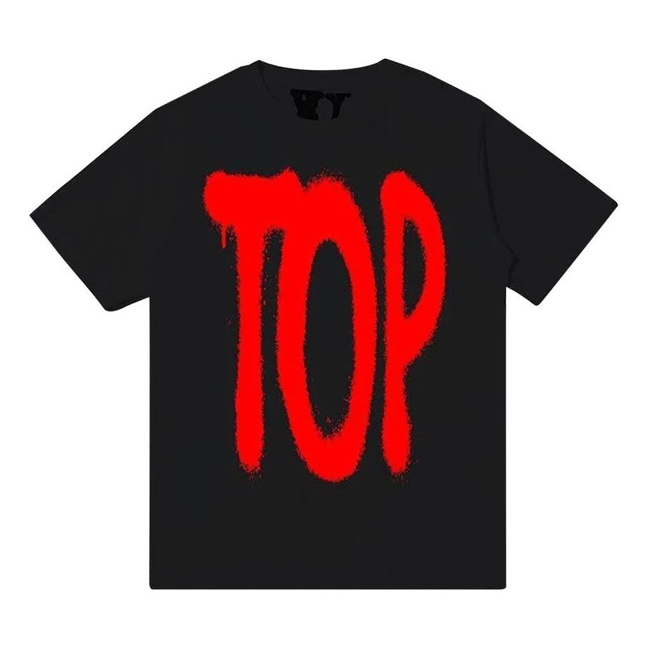 VLONE X NBA Youngboy Top T-Shirt 'Black Red' VNNBAYBTOPBLK