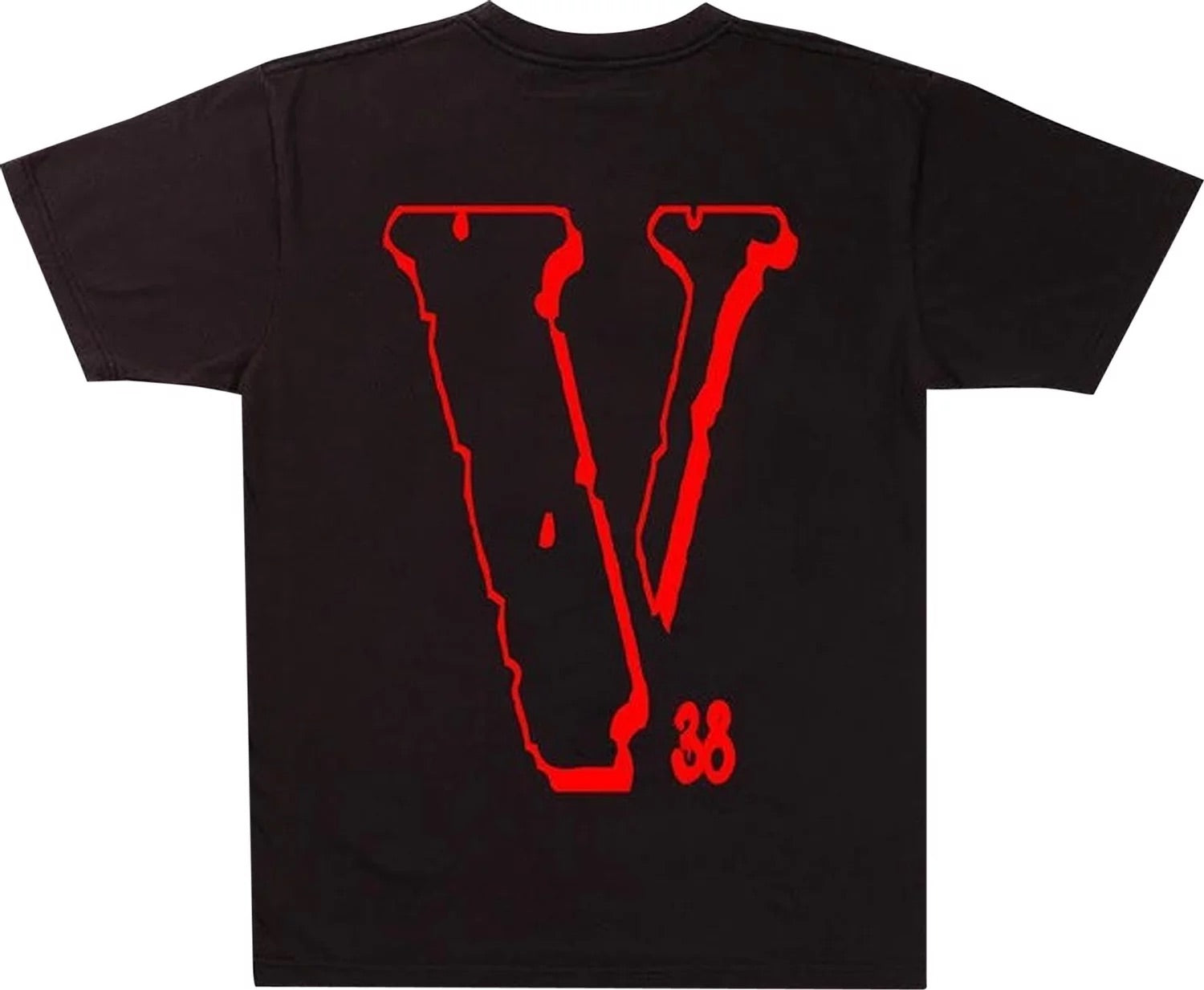 VLONE X NBA Youngboy Top T-Shirt 'Black Red' VNNBAYBTOPBLK