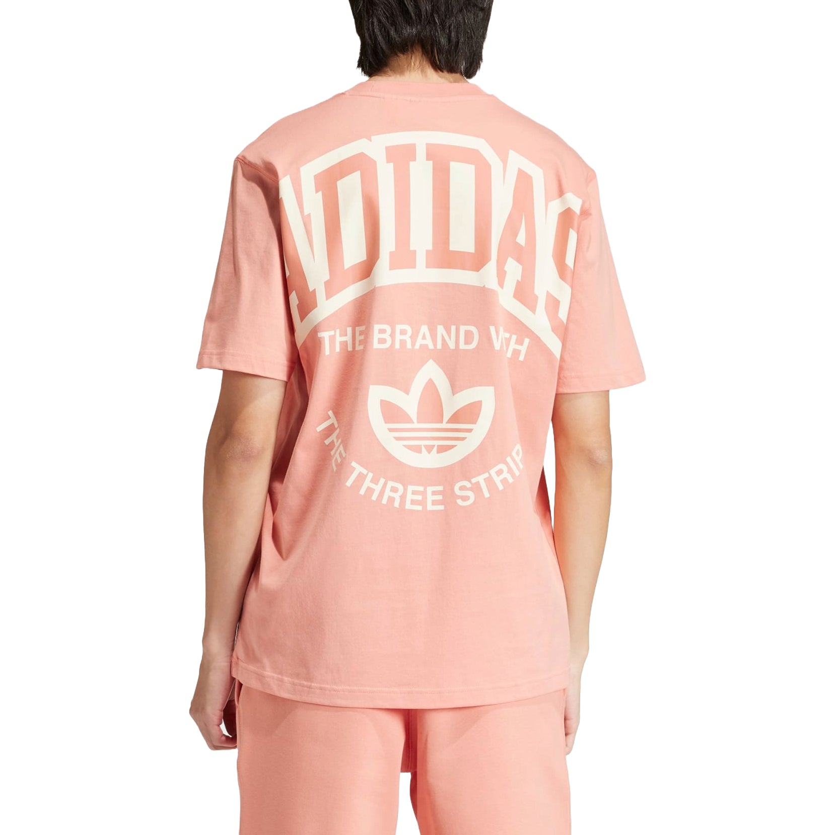 adidas VRCT T-shirt Asia Sizing 'Wonder Clay' IS0192