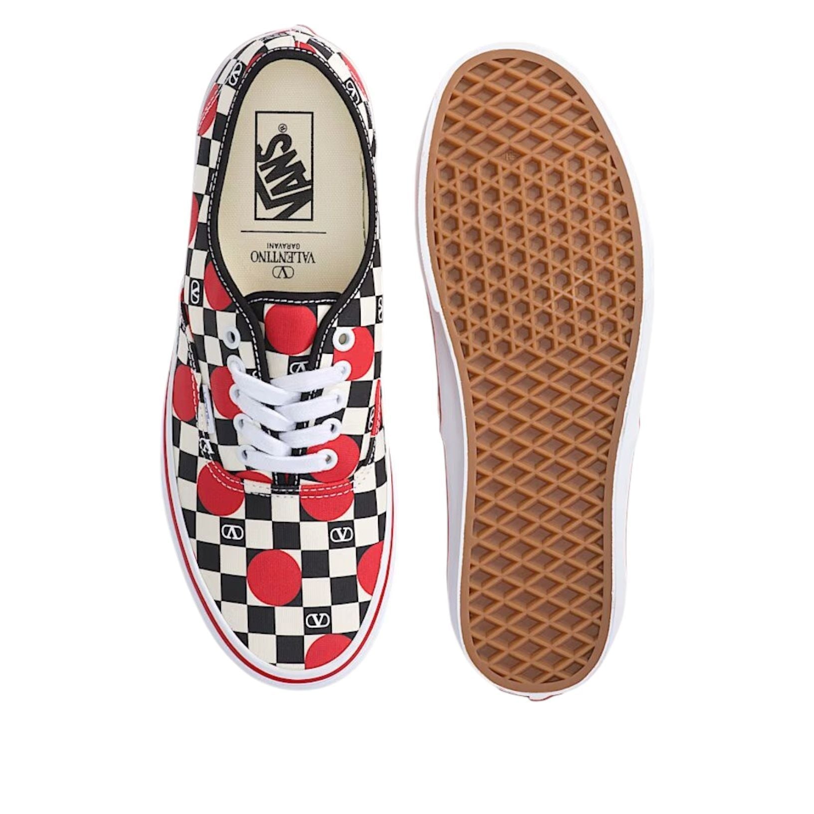 Vans x Valentino Garavani Authentic 'Checkerboard Big Dots' VN000Z9AE0L