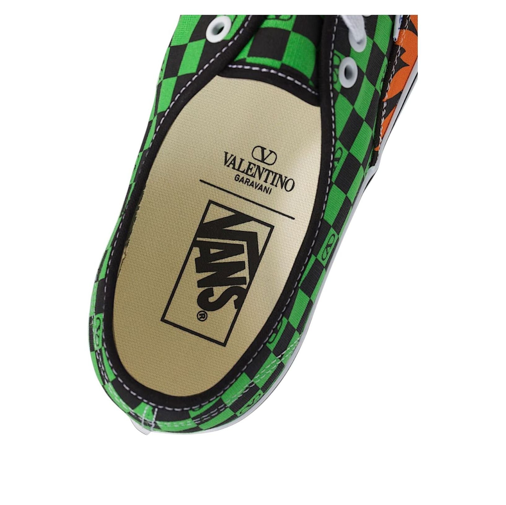 Vans x Valentino Garavani Authentic 'Checkerboard Tropical Leaves' VN000Z9AN5B