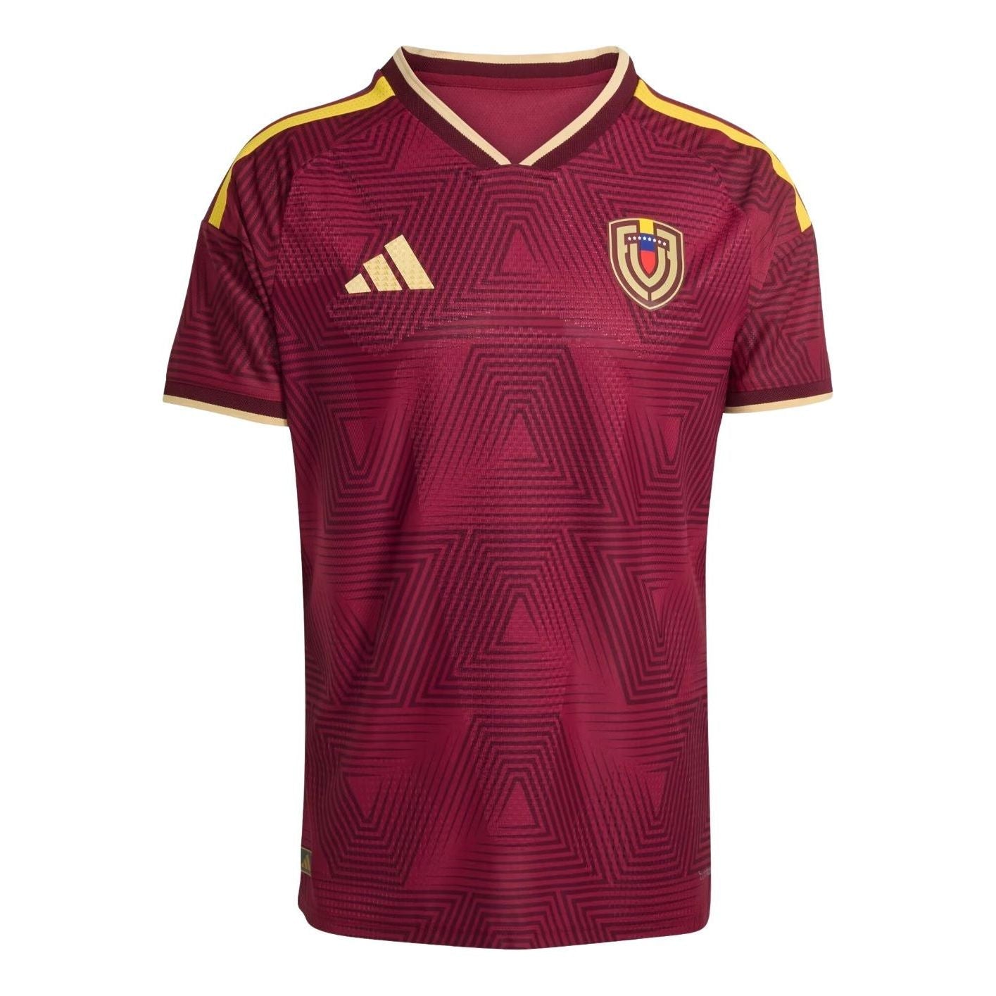 adidas Venezuela 26 Home Authentic Jersey 'Team Coll Burgundy 2' KB7465