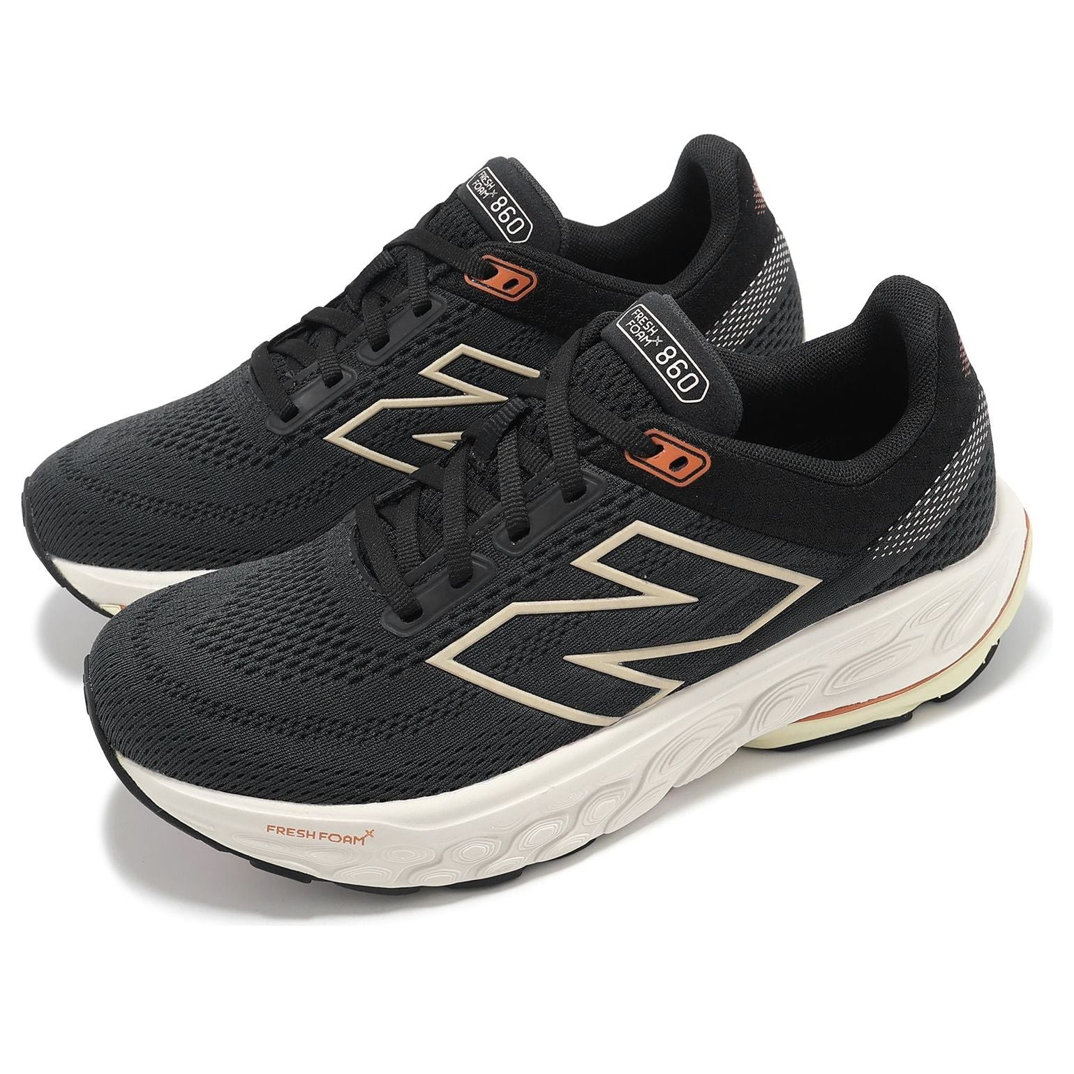 (WMNS) New Balance Fresh Foam X 860v14 'Black Sail Orange' W860N14