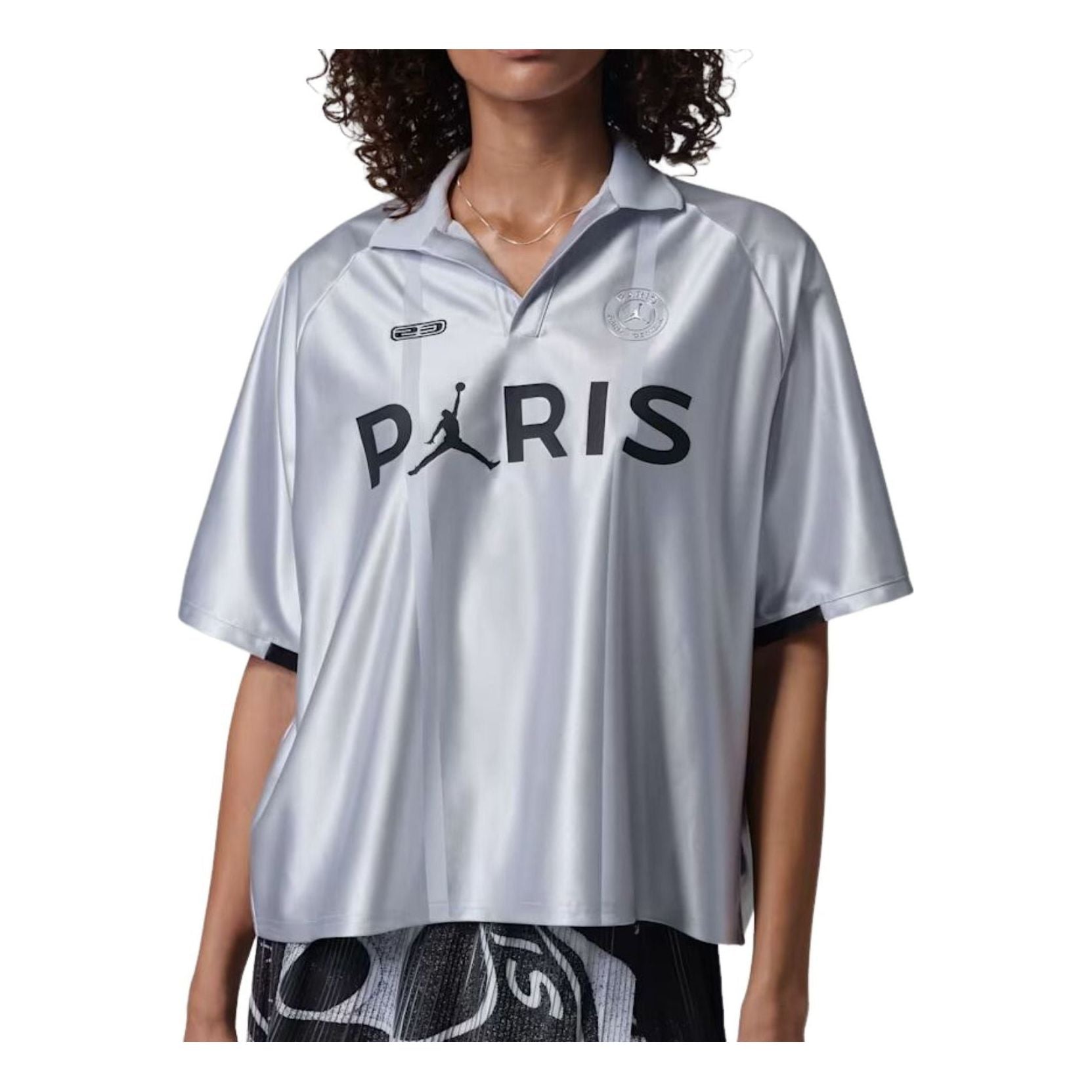 (WMNS) Nike Paris Saint-Germain Jersey 'Pure Platinum' IF3823-043