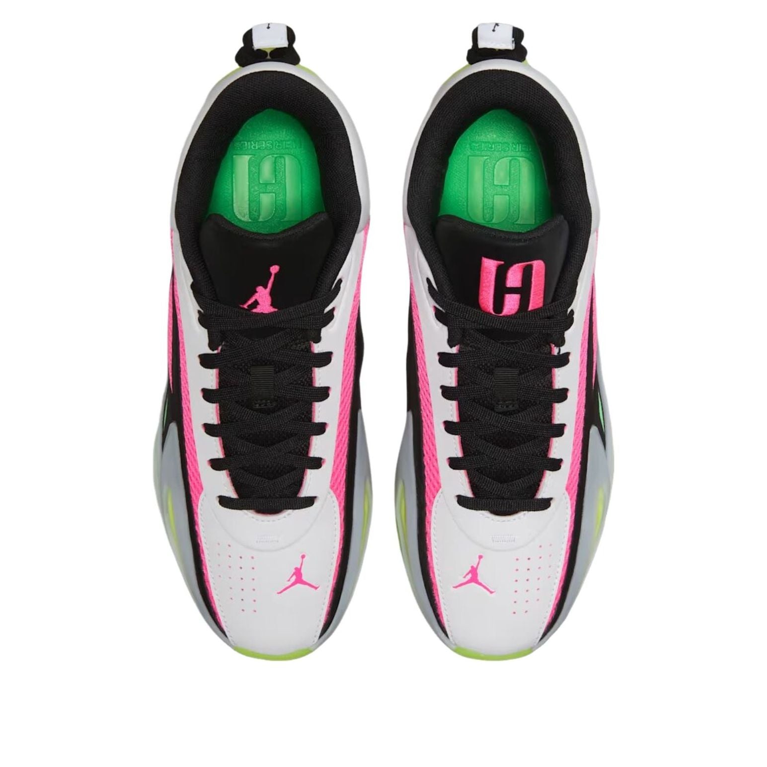 (WMNS) Air Jordan Heir Series 2 'White Black Light Lucid Green' HV4417-101
