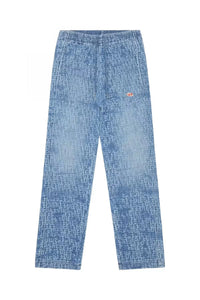 Diesel D-Martians Blue Sweat Jeans Denim