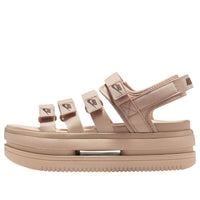 (WMNS) Nike Icon Classic Sandals 'Sanddrift Mink Brown' DH0223-102