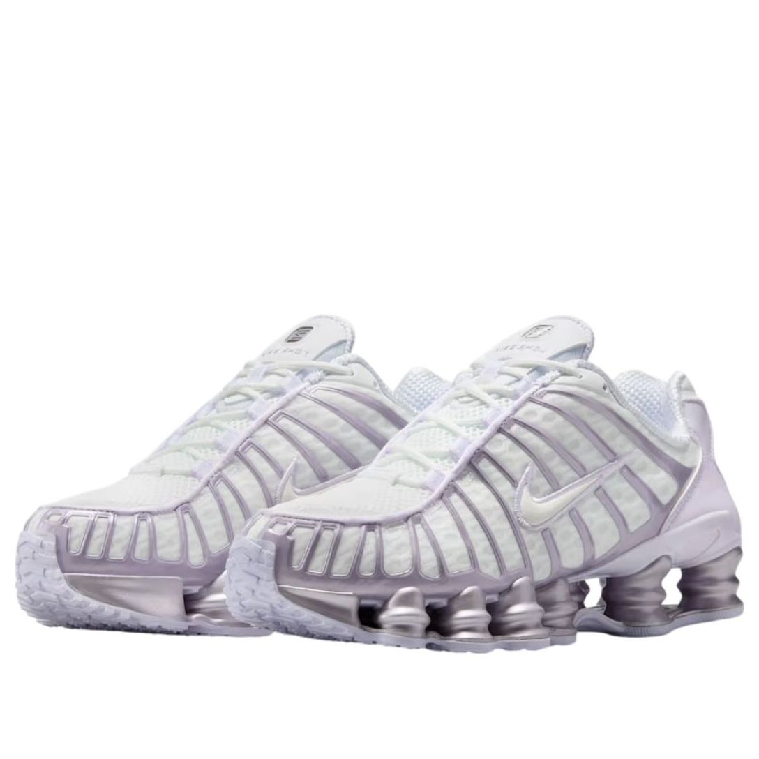 (WMNS) Nike Shox TL 'Summit White Barley Grape' AR3566-104