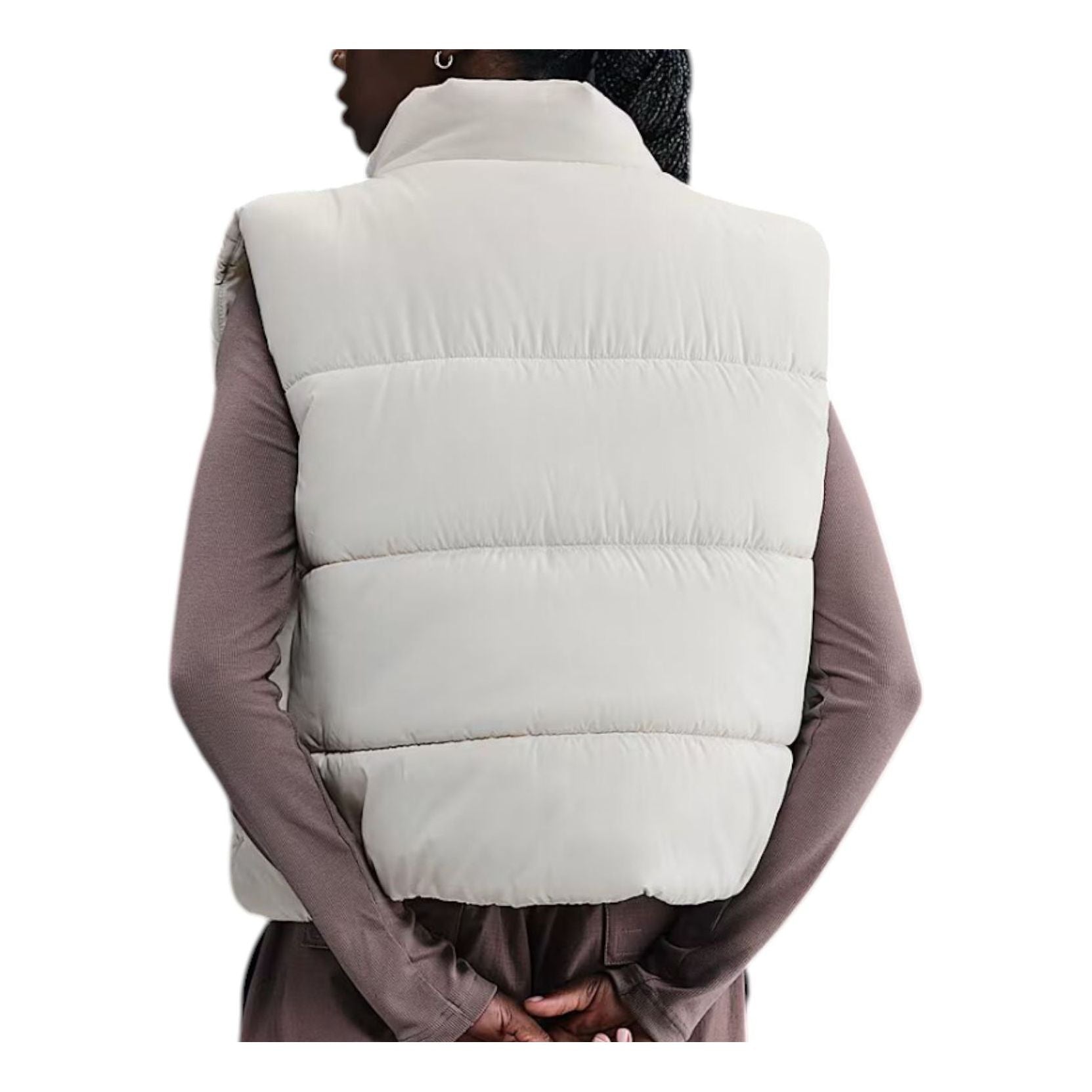 (WMNS) Nike Therma-FIT Loose-Fit Classic Puffer Vest 'Light Bone' FZ5922-072