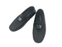 Dolce & Gabbana Logo Plaque Almond Toe Loafer