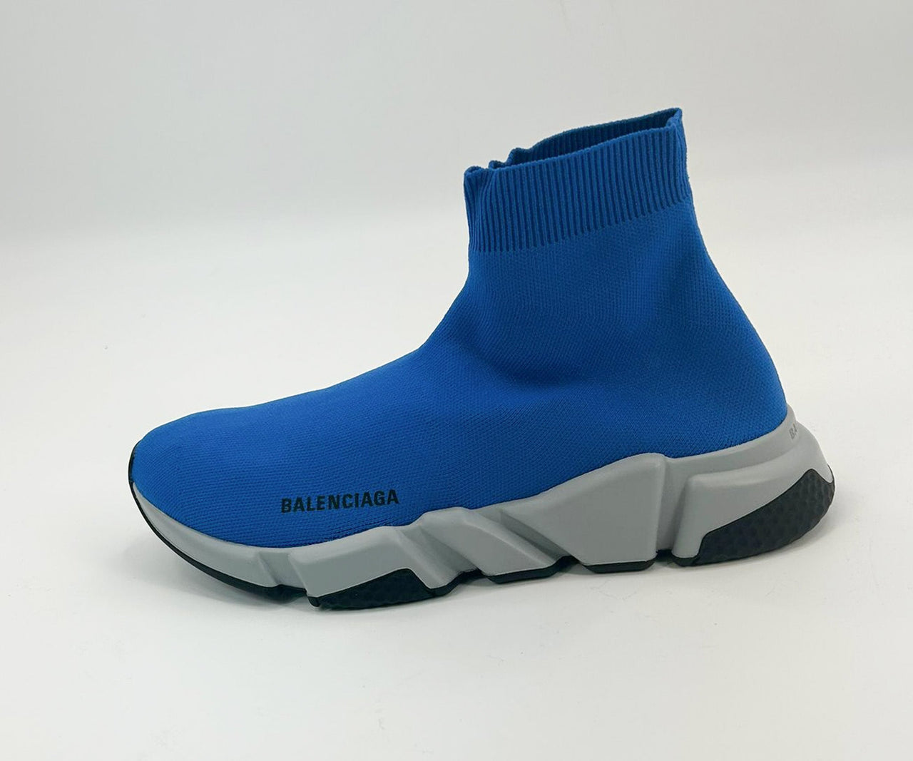 Balenciaga Mid Blue Speed Trainers Sneakers