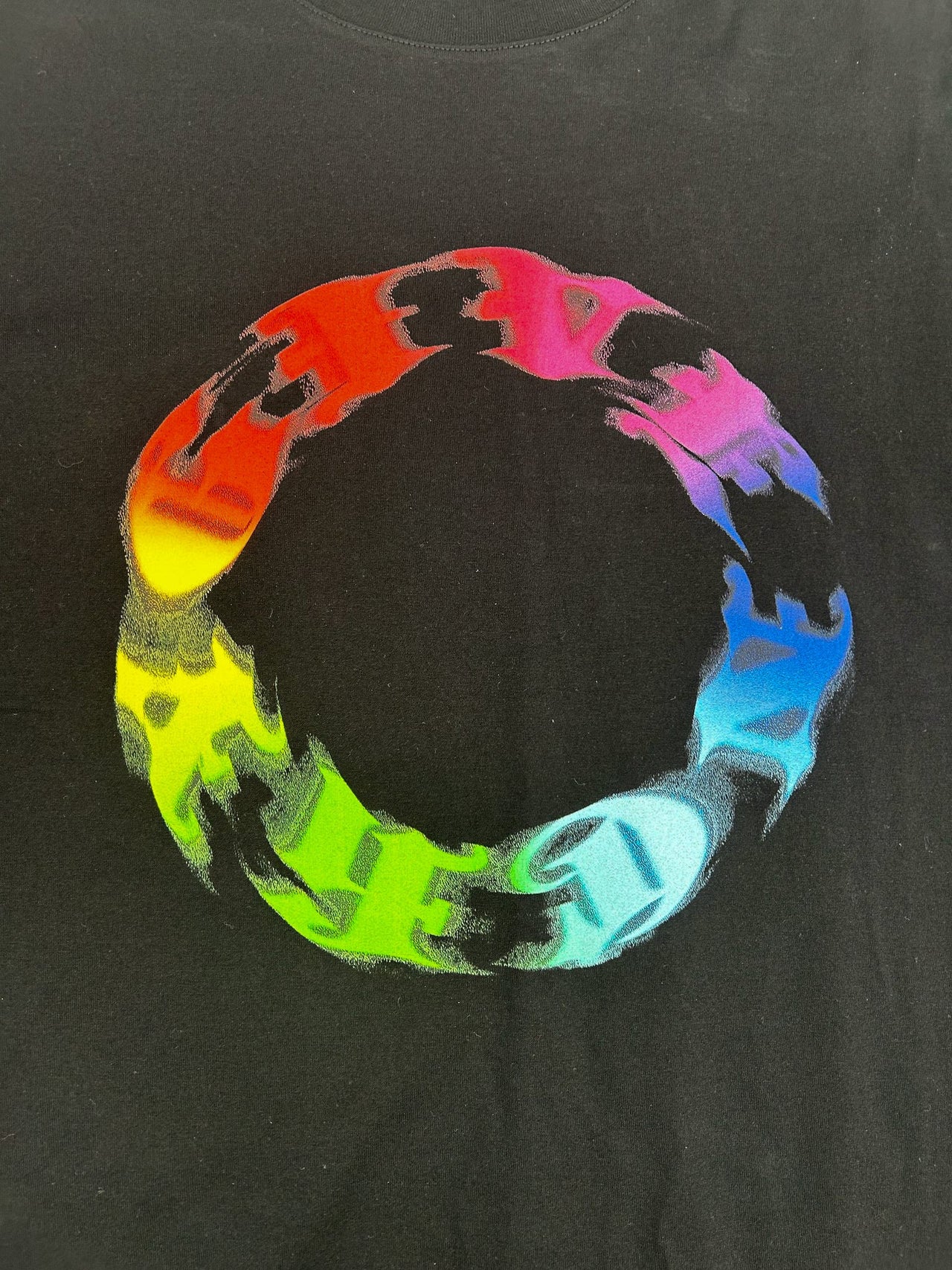 Givenchy Black Circle Logo T-Shirt