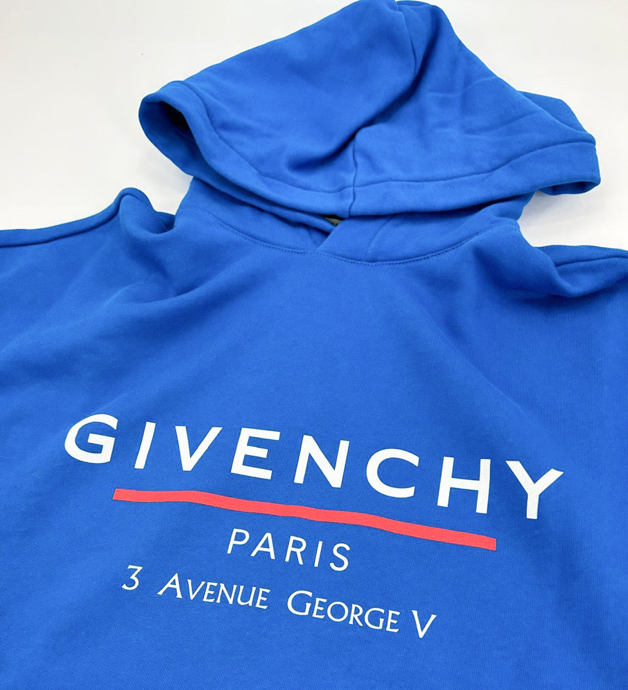 Givenchy Ocean Blue Address Hoodie