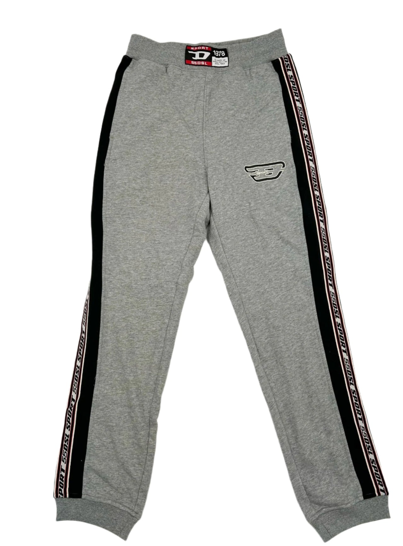 Diesel Sport Bounss Gray Digital Sweatpants