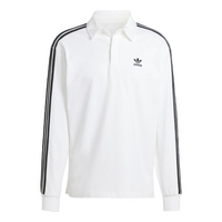 adidas Adicolor Rugby Polo Shirt Asia Sizing 'White' IZ2459