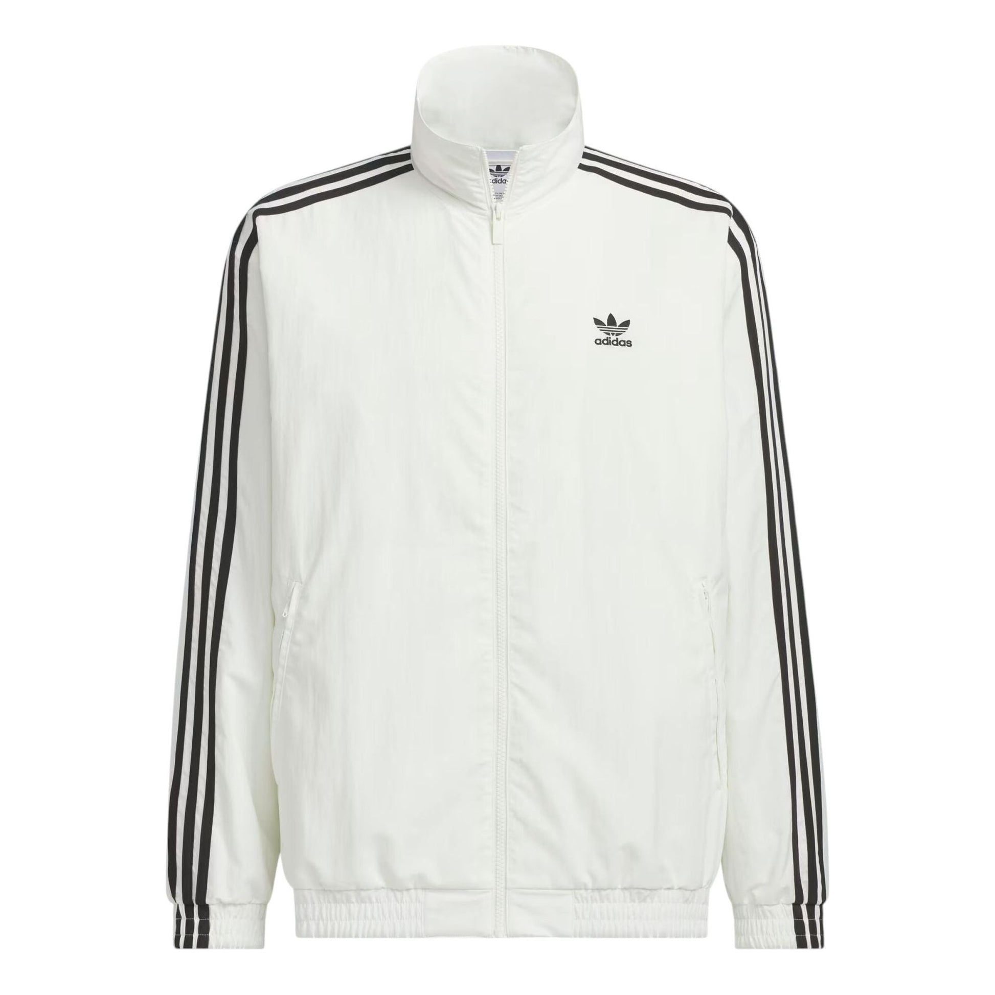 adidas Firebird Track Jacket Loose Fit Asia Sizing 'Off White' KC1455