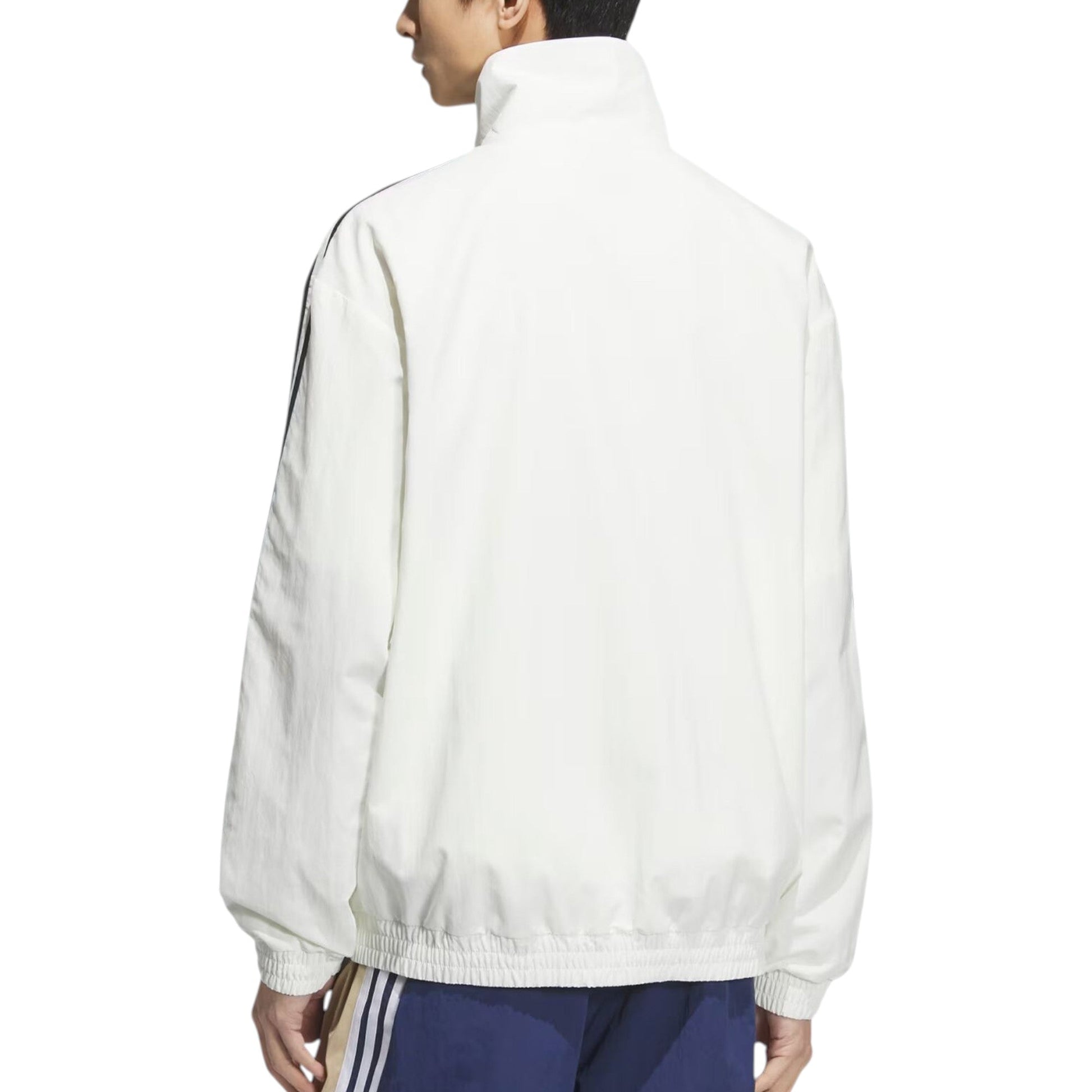 adidas Firebird Track Jacket Loose Fit Asia Sizing 'Off White' KC1455