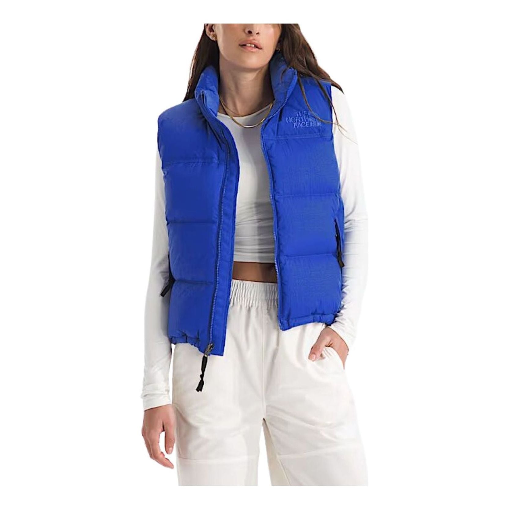 (WMNS) WMNS The North Face 1996 Retro Nuptse DTM Vest 'TNF Blue' NF0A8FG2CZ6