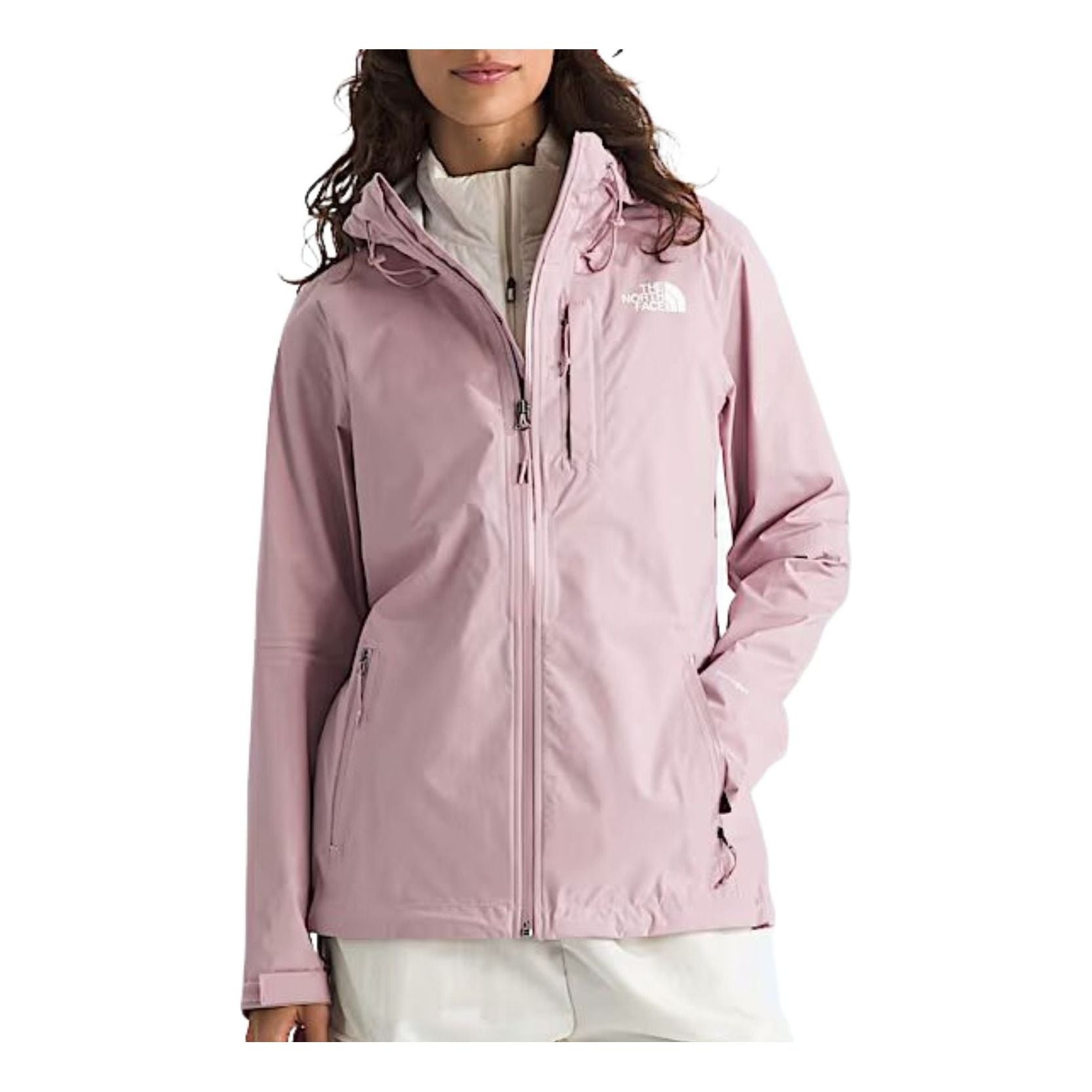 (WMNS) THE NORTH FACE Alta Vista Rain Jacket 'Metal Pink' NF0A8BK90SO