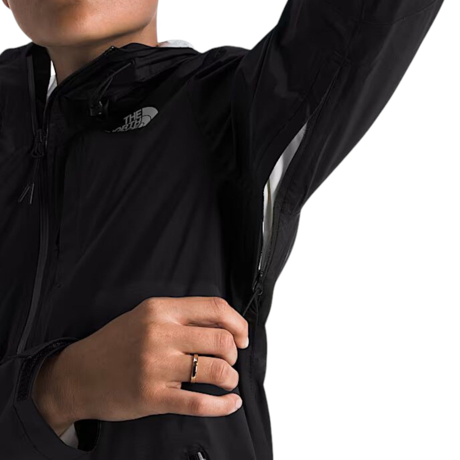 (WMNS) THE NORTH FACE Alta Vista Rain Jacket 'TNF Black' NF0A8BK9JK3