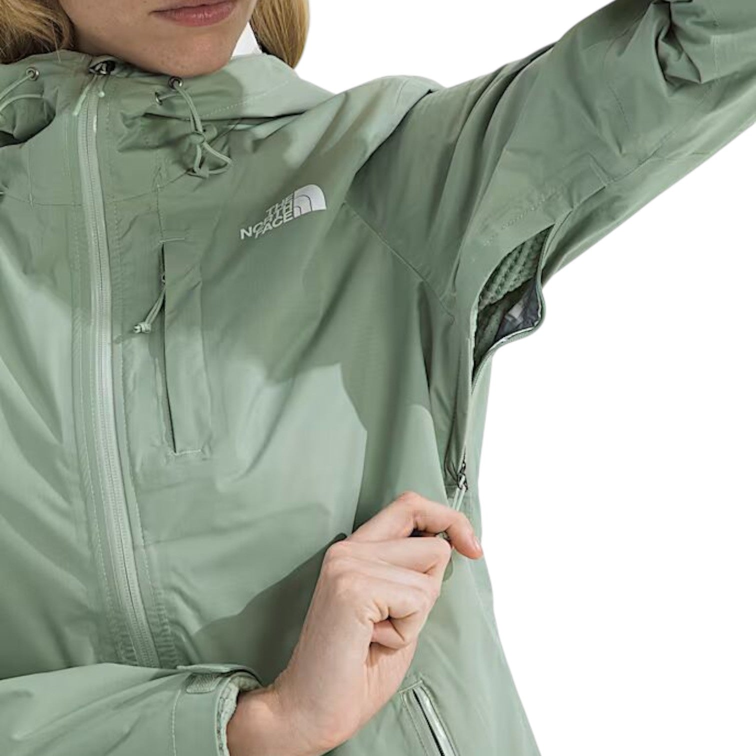 (WMNS) THE NORTH FACE Alta Vista Rain Jacket 'Slate Moss' NF0A8BK9BQ1
