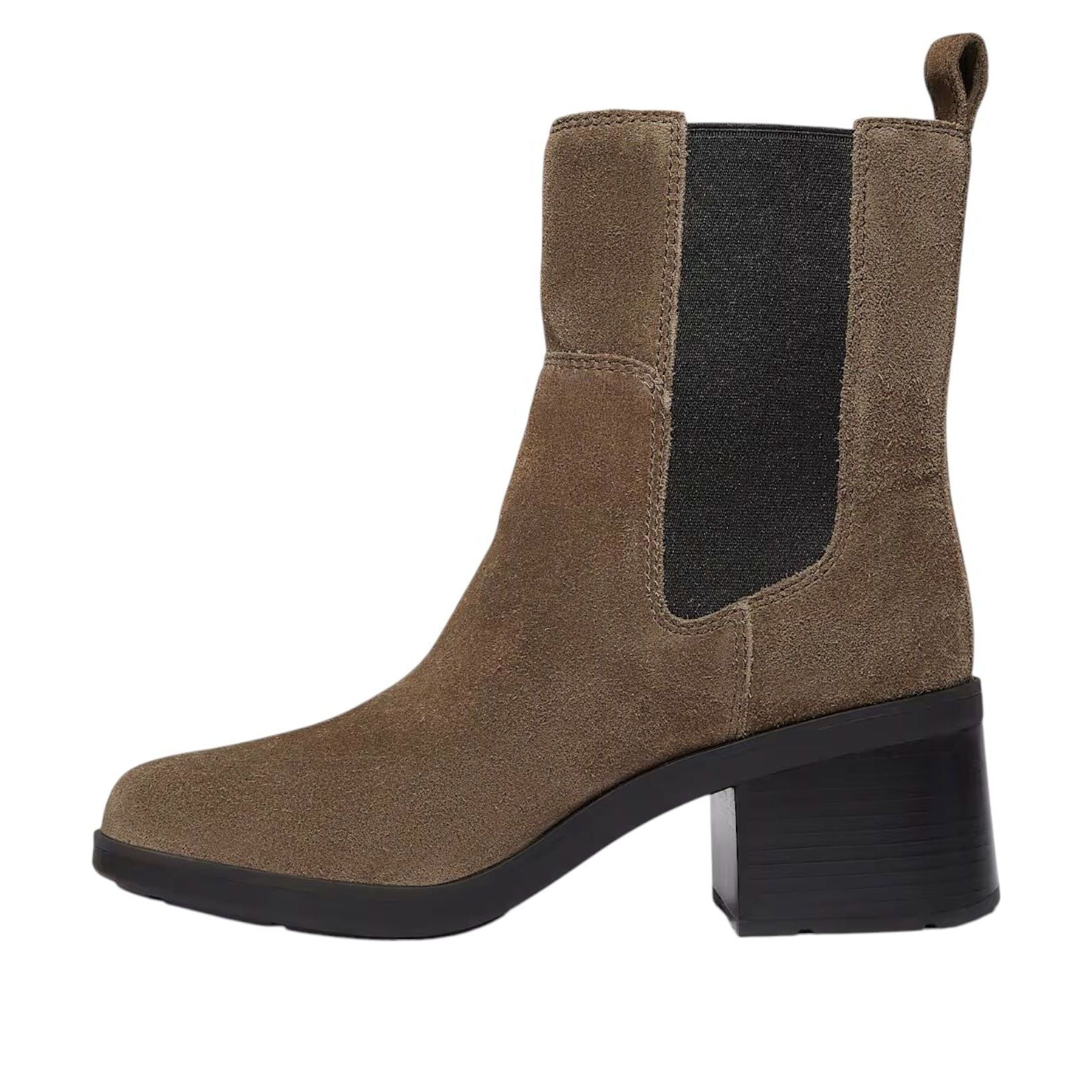 (WMNS) Timberland Bellevaux Chelsea Boot 'Dark Brown Black' TB0A424XA2D