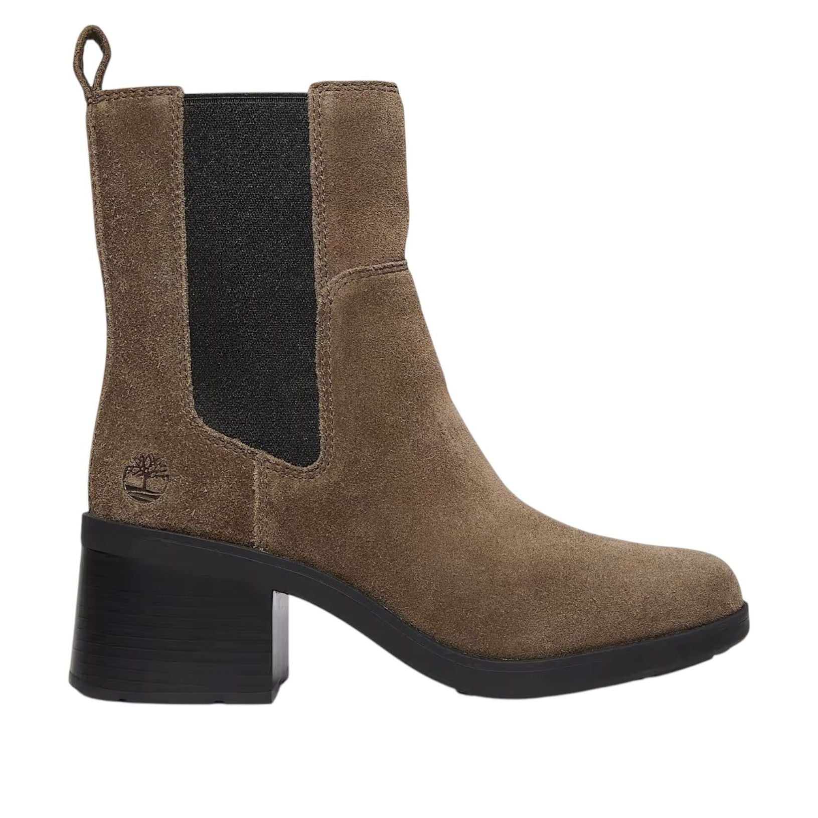 (WMNS) Timberland Bellevaux Chelsea Boot 'Dark Brown Black' TB0A424XA2D