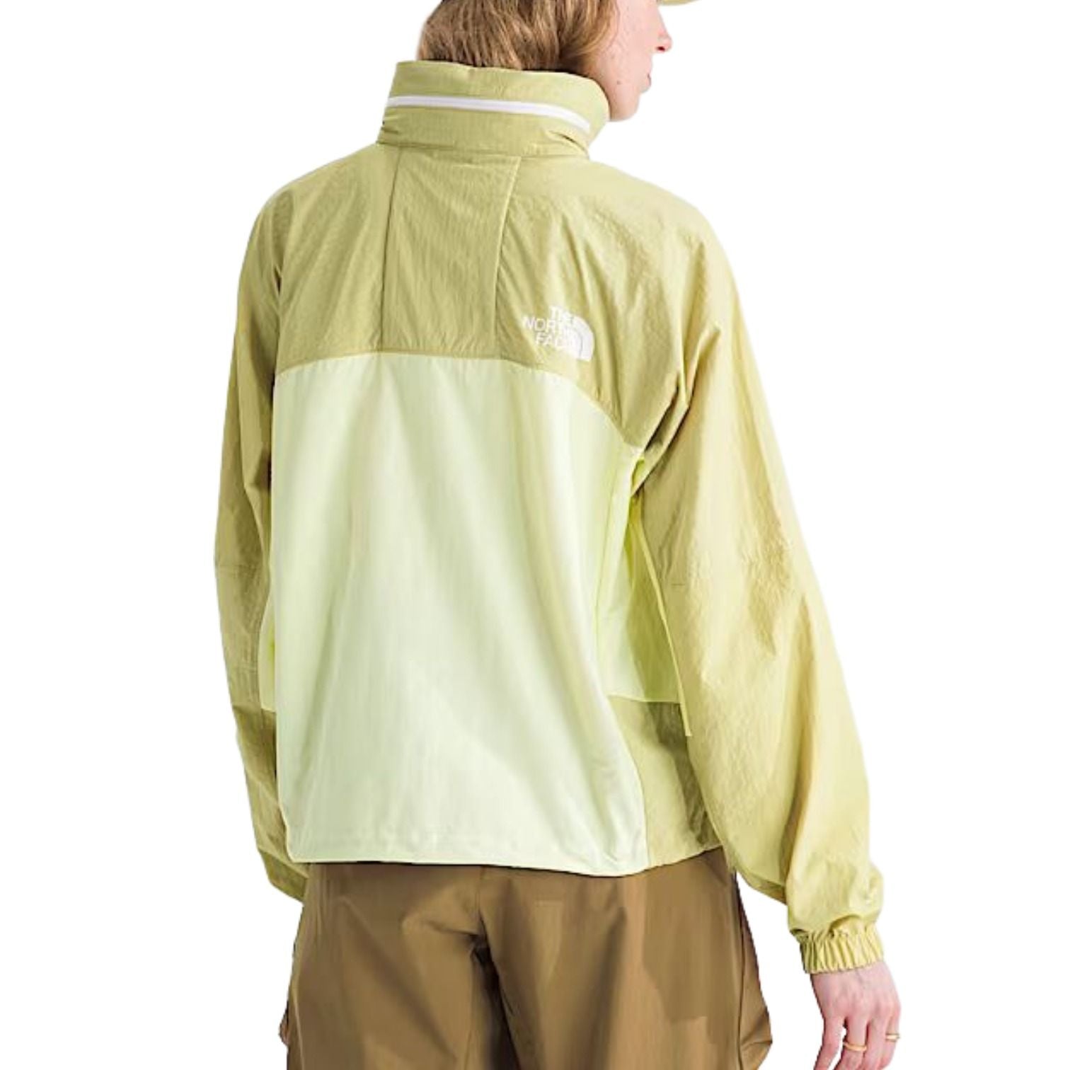 (WMNS) The North Face HKe Utility Wind Jacket 'Lemon Mist Pear' NF0A8D3WGM4