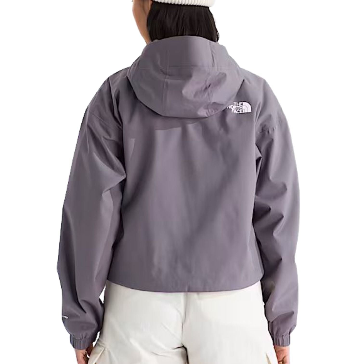 (WMNS) THE NORTH FACE Quest Cropped Rain Jacket 'Transcendent Grey' NF0A8G13G7O