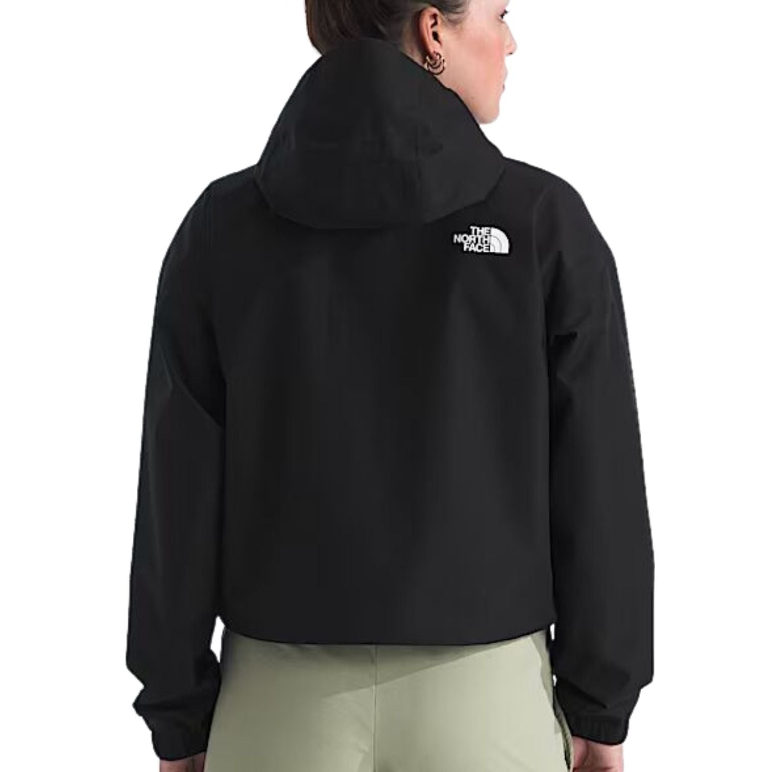 (WMNS) THE NORTH FACE Quest Cropped Rain Jacket 'TNF Black' NF0A8G13JK3