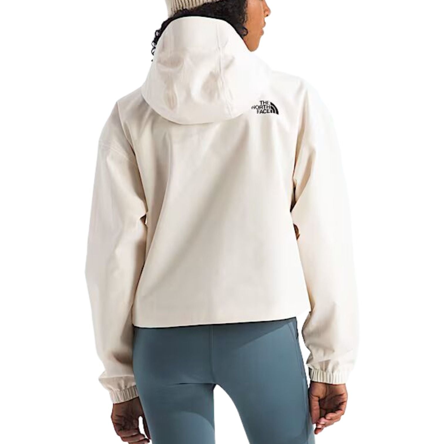 (WMNS) THE NORTH FACE Quest Cropped Rain Jacket 'White Dune' NF0A8G13QLI