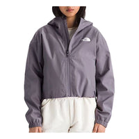 (WMNS) THE NORTH FACE Quest Cropped Rain Jacket 'Transcendent Grey' NF0A8G13G7O