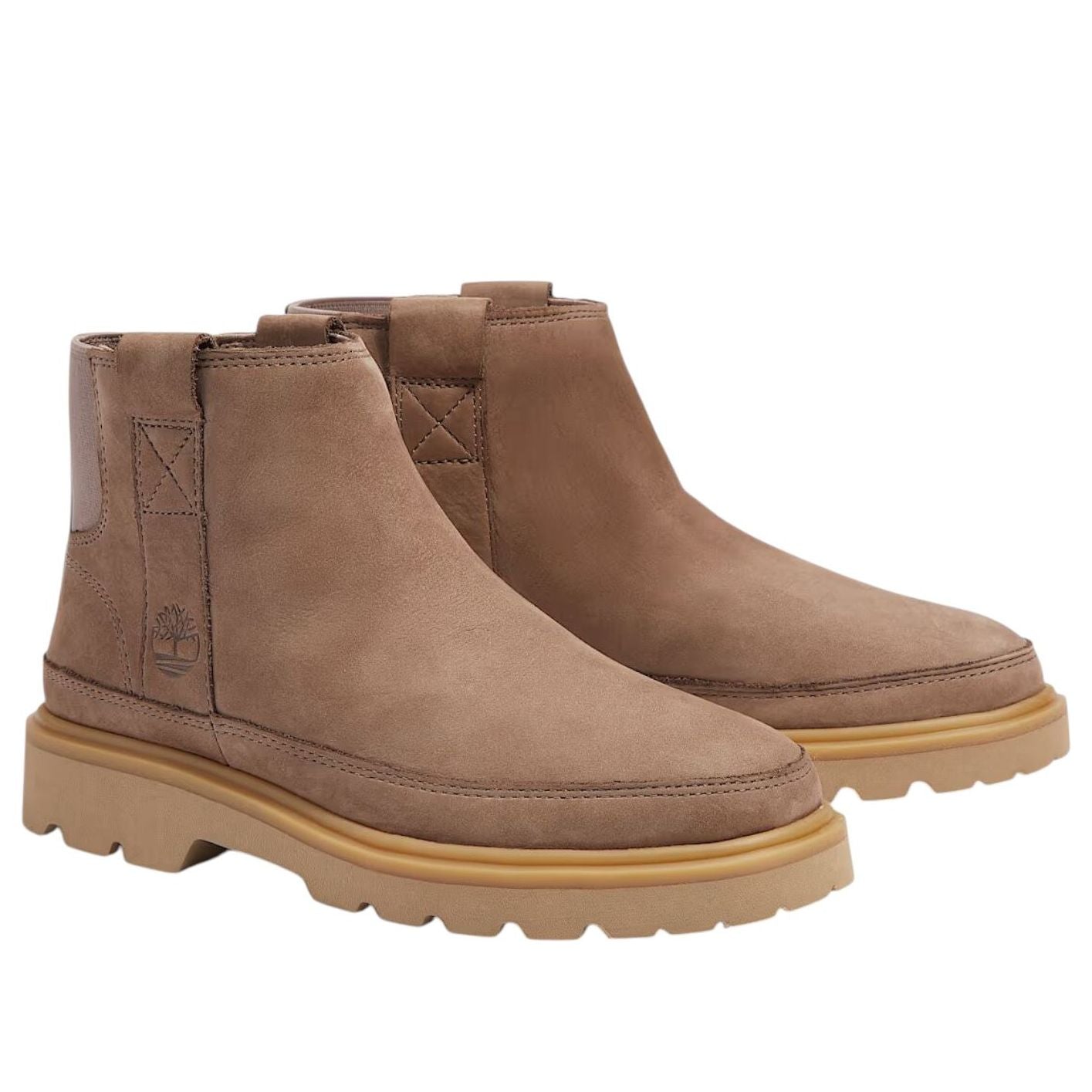 (WMNS) Timberland Rowan Way Pull-On Boot 'Taupe Nubuck' TB0A43V8EN5