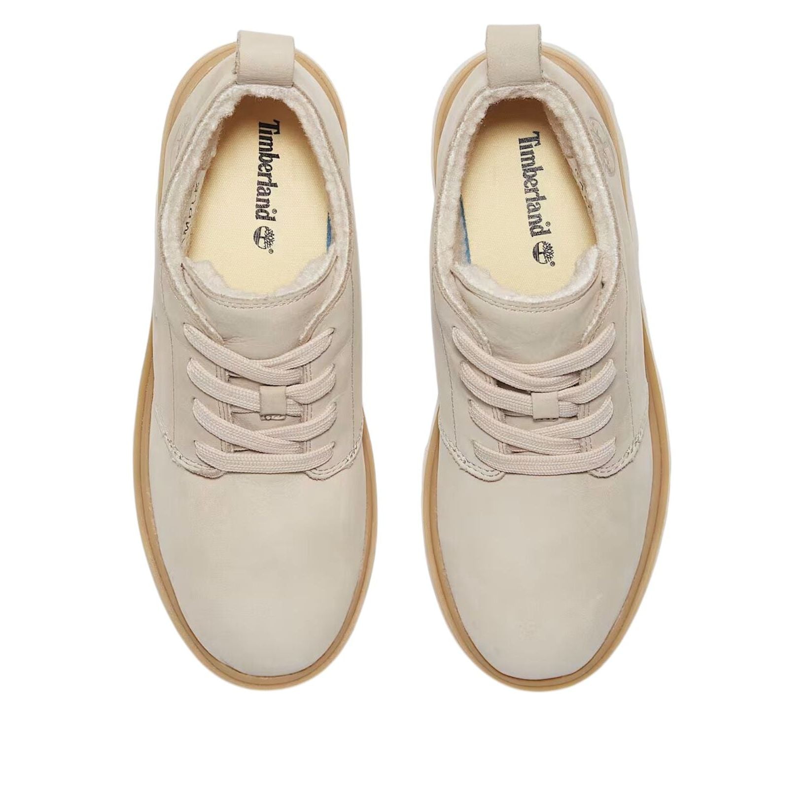 (WMNS) Timberland Rowan Way Warm-Lined Chukka Boot 'Light Taupe Nubuck' TB0A42GJEO2