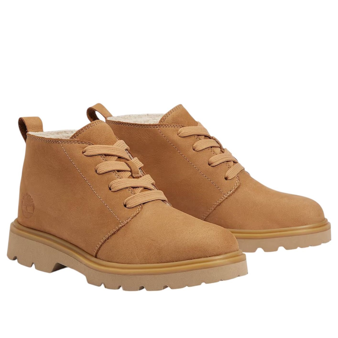 (WMNS) Timberland Rowan Way Warm-Lined Chukka Boot 'Brown Nubuck' TB0A42GJEM5